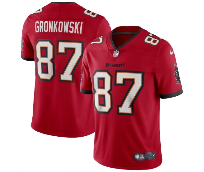 Tampa Bay Buccaneers Rob Gronkowski Men's Nike Red Vapor Limited Jersey