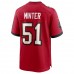 Tampa Bay Buccaneers Kevin Minter Men's Nike Red Game Jersey