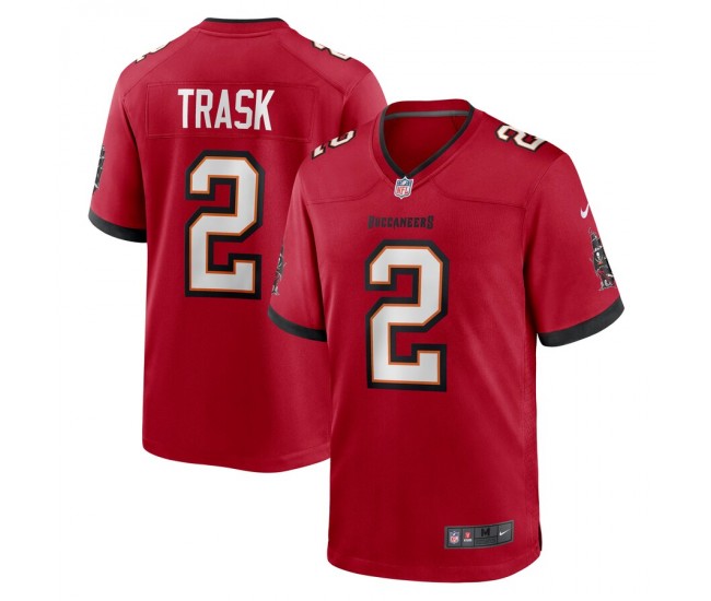 Tampa Bay Buccaneers Kyle Trask Men's Nike Red Game Player Jersey