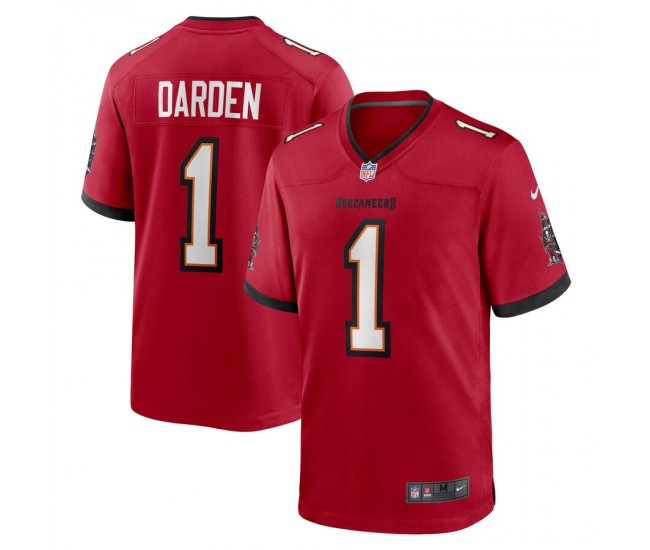 Tampa Bay Buccaneers Jaelon Darden Men's Nike Red Game Jersey