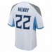 Tennessee Titans Derrick Henry Men's Nike White Player Game Jersey