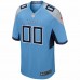 Tennessee Titans Men's Nike Light Blue Alternate Custom Game Jersey