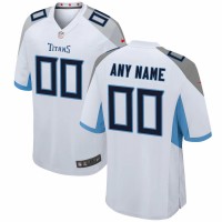 Tennessee Titans Men's Nike White Custom Game Jersey