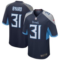 Tennessee Titans Kevin Byard Men's Nike Navy Game Jersey