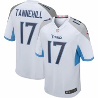 Tennessee Titans Ryan Tannehill Men's Nike White Game Jersey