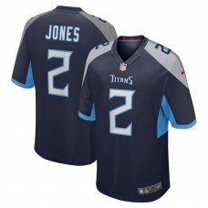 Tennessee Titans Julio Jones Men's Nike Navy Game Jersey