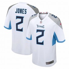 Tennessee Titans Julio Jones Men's Nike White Game Jersey
