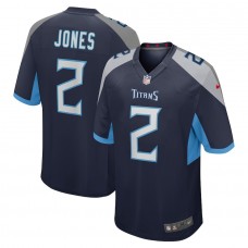 Tennessee Titans Julio Jones Men's Nike Navy Game Player Jersey
