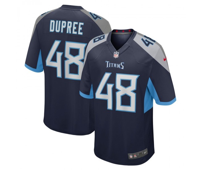 Tennessee Titans Bud Dupree Men's Nike Navy Game Player Jersey