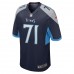 Tennessee Titans Kendall Lamm Men's Nike Navy Game Jersey