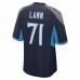 Tennessee Titans Kendall Lamm Men's Nike Navy Game Jersey