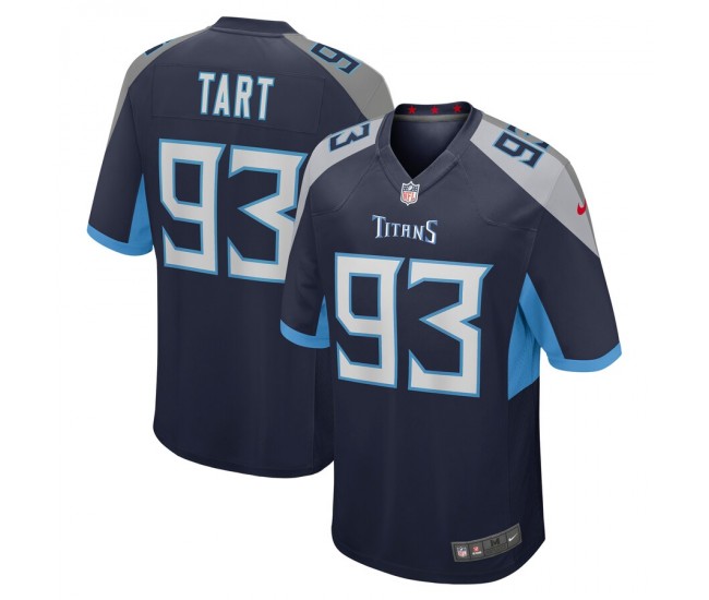 Tennessee Titans Teair Tart Men's Nike Navy Game Player Jersey
