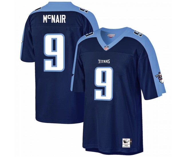 Tennessee Titans Steve McNair Men's Mitchell & Ness Navy 1999 Authentic Retired Player Jersey