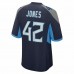 Tennessee Titans Joe Jones Men's Nike Navy Game Jersey