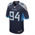 Tennessee Titans Amani Bledsoe Men's Nike Navy Game Jersey