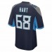 Tennessee Titans Bobby Hart Men's Nike Navy Game Jersey