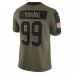 Washington Football Team Chase Young Men's Nike Olive 2021 Salute To Service Limited Player Jersey