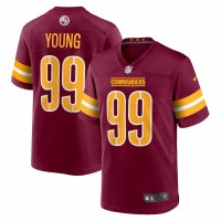 Washington Commanders Chase Young Men's Nike Burgundy Game Jersey