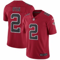 Atlanta Falcons Matt Ryan Men's Nike Red Vapor Untouchable Color Rush Limited Player Jersey