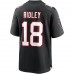 Atlanta Falcons Calvin Ridley Men's Nike Black Throwback Game Jersey