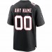 Atlanta Falcons Men's Nike Black Throwback Custom Game Jersey