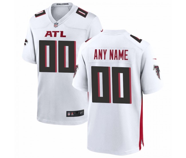 Atlanta Falcons Men's Nike White Custom Game Jersey