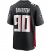 Atlanta Falcons Marlon Davidson Men's Nike Black Player Game Jersey