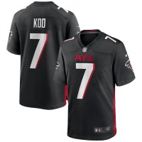Atlanta Falcons Younghoe Koo Men's Nike Black Game Jersey