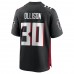 Atlanta Falcons Qadree Ollison Men's Nike Black Game Jersey