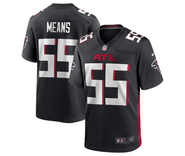 Atlanta Falcons Steven Men's Nike Black Game Jersey