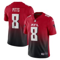 Atlanta Falcons Kyle Pitts Men's Nike Red Alternate 2 Vapor Limited Jersey