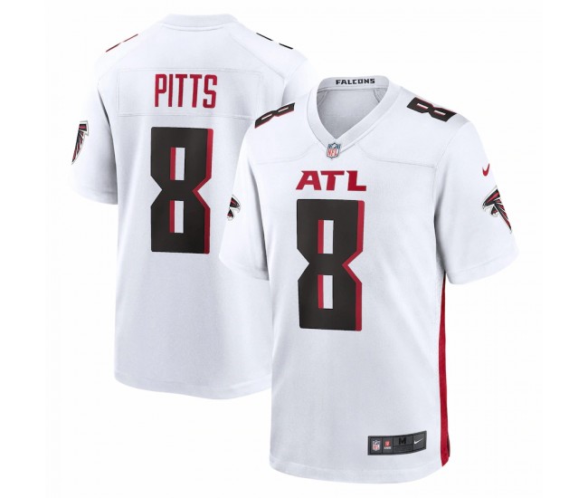 Atlanta Falcons Kyle Pitts Men's Nike White Game Player Jersey