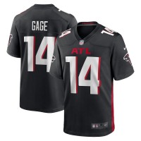 Atlanta Falcons Russell Gage Men's Nike Black Game Player Jersey