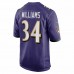 Baltimore Ravens Ty'Son Williams Men's Nike Purple Game Jersey