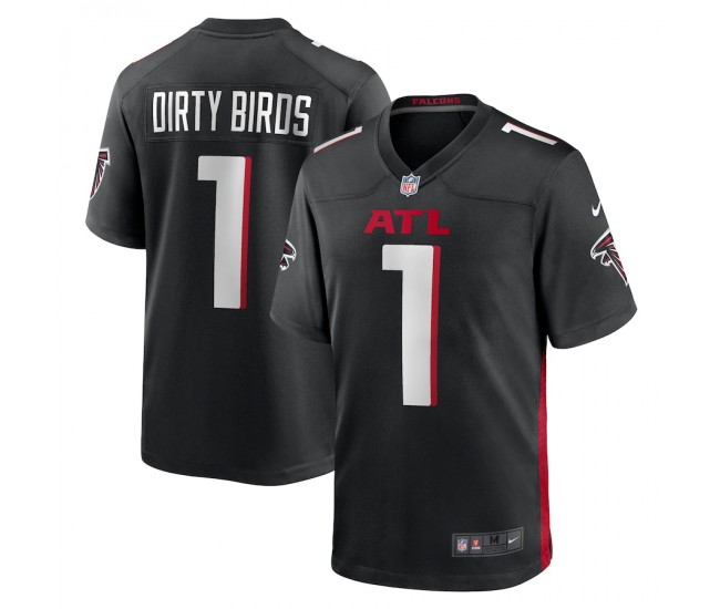Atlanta Falcons Dirty Birds Men's Nike Black Game Jersey