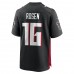 Atlanta Falcons Josh Rosen Men's Nike Black Game Jersey