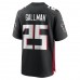 Atlanta Falcons Wayne Gallman Men's Nike Black Game Jersey