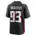 Atlanta Falcons James Vaughters Men's Nike Black Game Jersey
