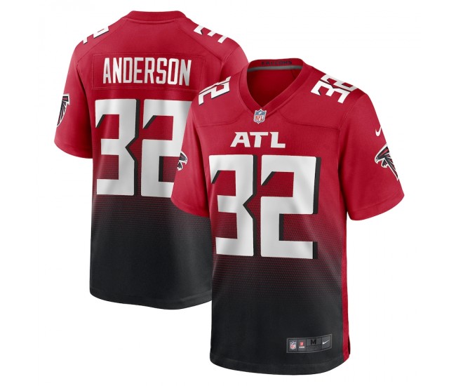 Atlanta Falcons Jamal Anderson Men's Nike Red Retired Player Alternate Game Jersey