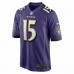 Baltimore Ravens Brett Hundley Men's Nike Purple Player Game Jersey