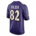 Baltimore Ravens Slade Bolden Men's Nike Purple Player Game Jersey