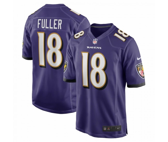 Baltimore Ravens Kyle Fuller Men's Nike Purple Player Game Jersey