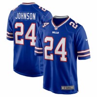 Buffalo Bills Taron Johnson Men's Nike Royal Game Player Jersey