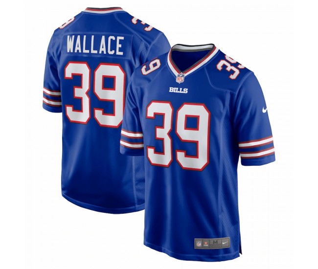 Buffalo Bills Levi Wallace Men's Nike Royal Game Player Jersey