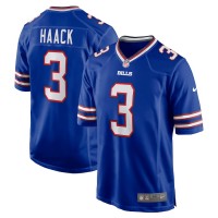 Buffalo Bills Matt Haack Men's Nike Royal Game Player Jersey