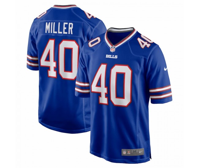 Buffalo Bills Von Miller Men's Nike Royal Player Game Jersey