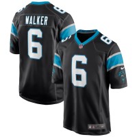 Carolina Panthers P.J. Walker Men's Nike Black Game Jersey
