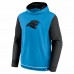 Branded Carolina Fanatics Panthers Blue/Black Block Party Pullover Hoodie