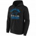 Carolina Panthers Men's NFL x Darius Rucker Collection by Fanatics Black Slub Full-Zip Hoodie