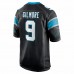 Carolina Panthers Stephon Gilmore Men's Nike Black Game Jersey